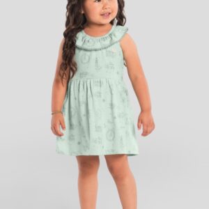 Vestido infantil menina de esquilo Mundi