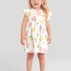 Vestido infantil menina florido Brandili