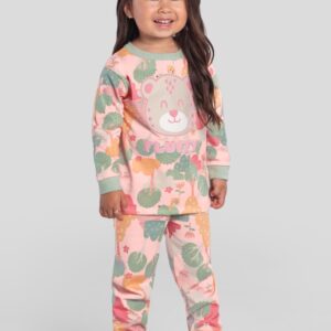 Pijama infantil menina de ursinho Brandili