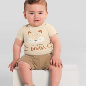 Body bebê unissex te amo dinda Brandili Baby