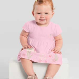 Vestido bebê menina de tartaruga Brandili Baby