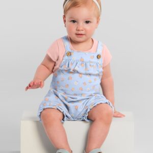Conjunto bebê menina floral Brandili Baby
