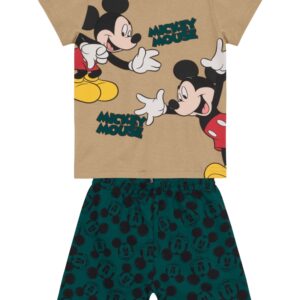 Conjunto infantil menino do Mickey Mouse Brandili